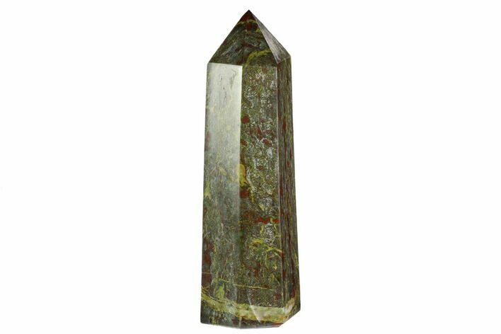 Polished Dragon's Blood Jasper Obelisk - South Africa #123566